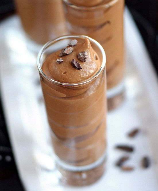 Pumpkin chocolate mousse from Diet, Dessert and Dogs blog