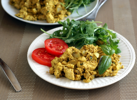 Tofu Scramble from Diet, Dessert and Dogs