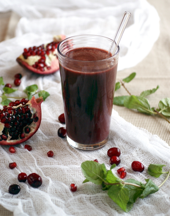 Cranberry Pomegranate Juice from Diet, Dessert and Dogs