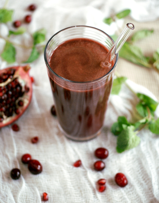 Cranberry-Pomegranate Detox Juice from Diet, Dessert and Dogs