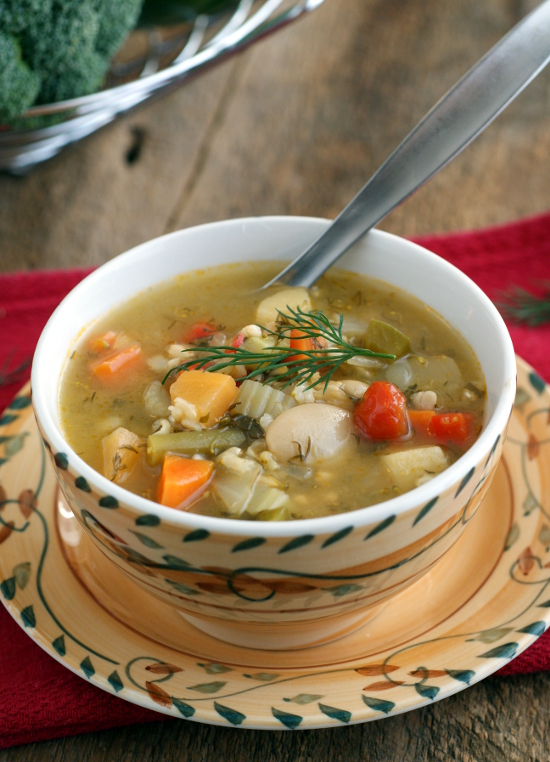 Vegetable Soup from Diet, Dessert and Dogs