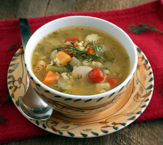 Vegetable soup from Diet, Dessert and Dogs