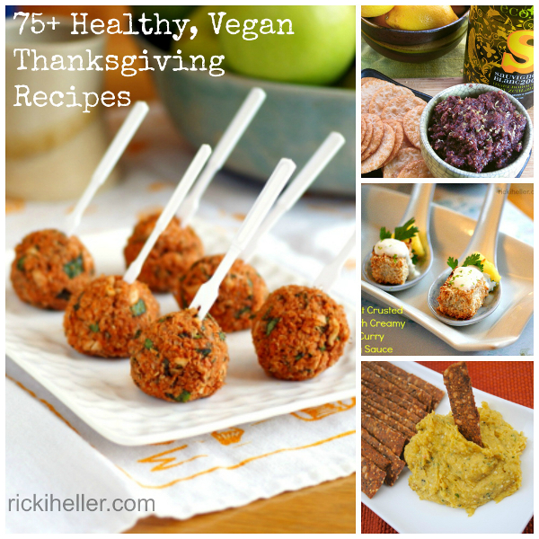 Vegan, Sugar-Free, Candida Appetizer Thanksgiving Recipes on RickiHeller.com
