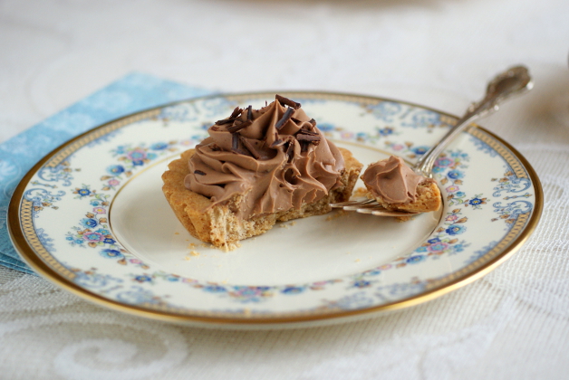 Vegan, gluten-free chocolate chestnut mousse tart recipe with Club House products 