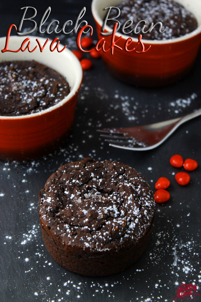 Black Bean Lava Cakes from The Healthy Maven | RickiHeller.com