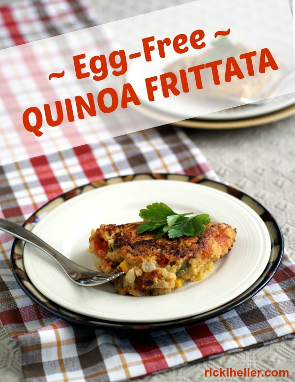 Vegan, gluten-free, sugar-free, candida diet quinoa frittata recipe