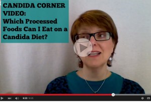 Candida diet approved processed foods