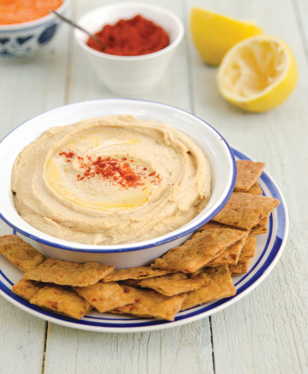 Dreena Burton's Red Lentil Hummus on rickiheller.com