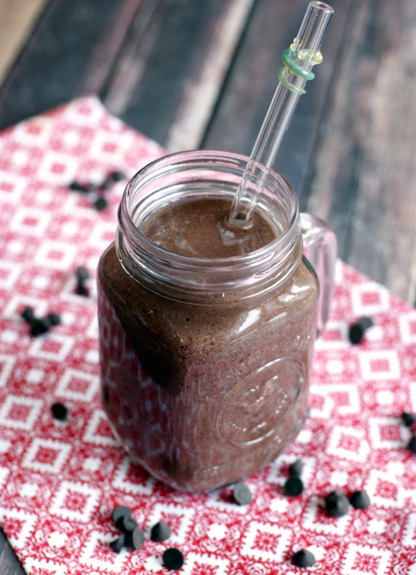 vegan, sugar-free super healthy chocolate shake recipe